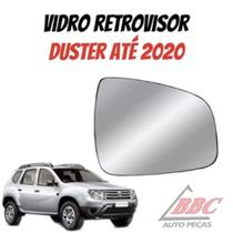 Vidro espelho refil lente retrovisor Duster até 2020 - cod.5282