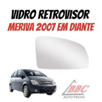 Vidro espelho refil lente retrovisor Meriva 2007 em diante - 5227