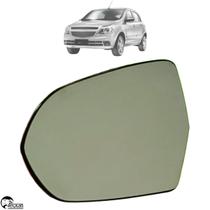 Vidro Espelho Retrovisor + Base GM Agile 2010 Até 2015 Original