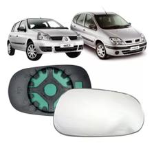 Vidro Espelho Retrovisor Clio Scenic 1999/2012 Ld