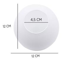 Vidro Globo Bola Esfera 12cm Diametro Vidro Fosco Sem Colar