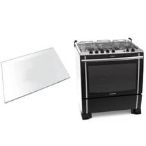 Vidro Interno Do Forno Do Fogão Compativel C/ Atlas Utop 5 Bocas Interno 665x455 mm
