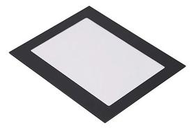 Vidro Interno Forno De Embutir Continental Oc8em A15587025 Transparente/preto