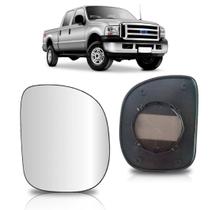 Vidro Lente Retrovisor Ford F250 Com Base
