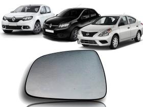 Vidro Lente Retrovisor Logan Sandero Versa 15 Até 20 Esquerdo RN034C