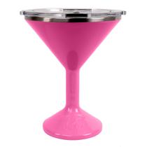 Vidro Martini ORCA Tini 13 onças de aço inoxidável rosa