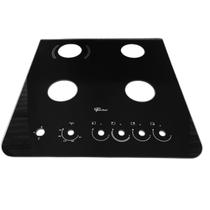 Vidro Mesa Fogão Piso Fischer Gran Cheff 4 Queimadores Vidro Mesa Fogão Piso Fischer Gran Cheff 4 Queimadores