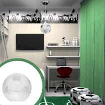 Vidro Para Reposição Do Pendente Bola Futebol Para Quarto