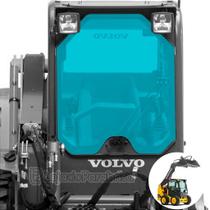 Vidro Parabrisa Temperado para Mini Carregadeira Volvo MC90 e JCB 190 - 6mm Vidro Parabrisa Temperado para Mini Carregadeira Volvo MC90 e JCB 190 - 6mm