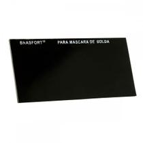 Vidro Retangular Escuro Mascara Solda 12 8074 - Kit C/25