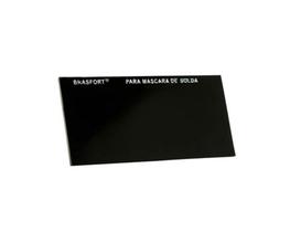 Vidro Retangular Escuro P/Masc Solda N10 8073 c/25pcs Vidro Retangular Escuro P/Masc Solda N10 8073 c/25pcs