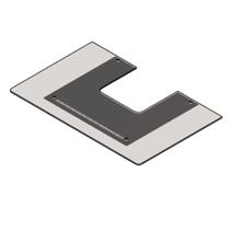 Vidro Reto para Coifa de Parede 60 cm Vidro Reto para Coifa de Parede 60 cm