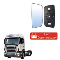 Vidro Retrovisor Scania Serie 4 E 5 Ld Le Com Desembaçador