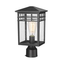 Vidro semeado preto moderno Diyel Outdoor Light
