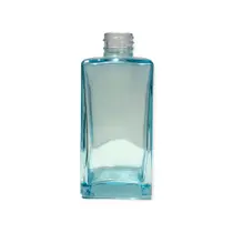 Vidro square 250ml azul sky (sem valvula)