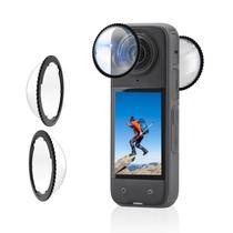 Vidro temperado Lens Guard Flymile X4 Premium para Insta360 X4