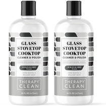 Vidro terapêutico de limpeza para fogão, 473 ml (pacote com 2), cerâmica elétrica Vidro terapêutico de limpeza para fogão, 473 ml (pacote com 2), cerâmica elétrica