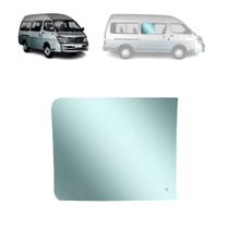 Vidro topic jinbei 2008 a 2016 lateral direita curvo fixo 63,5 x 52,5 cm