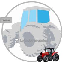 Vidro Vigia Traseiro para Trator Massey Ferguson 680 e Modelos Compatíveis
