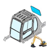 Vidro Vigia Traseiro Temperado Komatsu PC200-6 e PC210-6 - Código 20Y5435142