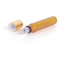 Vidro Vio Cor Âmbar Frascos Rollon 10Ml Aromaterapia - Bela Importados