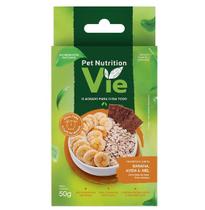 Vie Pet Nutrition Mini Bifinho Sabor Banana Aveia e Mel 50g Vie Pet Nutrition Mini Bifinho Sabor Banana Aveia e Mel 50g