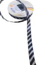 Vies de Lurex Silver Listra Preto 20mts 13mm - CINDERELA