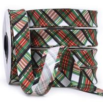 Viés Estampado Largo 25mm 20 metros - 608 Xadrez Rb 02 Viés Estampado Largo 25mm 20 metros - 608 Xadrez Rb 02