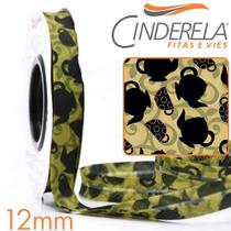 Viés Kitchen Fino 12mm 10 Metros - 390 Chá Silueta - Cinderela