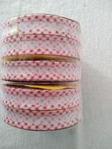 Vies largo artigo 9200 100% algodao 20metros pct 5 unidade cor9205 vermelho - Destaque