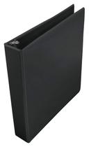 View Binder School Smart Polipropileno de 1,5 polegadas preto