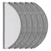 VIEWALL Kit com 6 Panos de Microfibra para Mop do Roborock Q10 VIEWALL Kit com 6 Panos de Microfibra para Mop do Roborock Q10