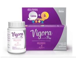 Vigora Plus Mulher Cálcio Calcium +vit D3 C/ 60 Cápsulas