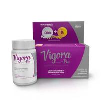 Vigora Plus Mulher Cálcio Calcium +vit D3 C/ 60 Cápsulas