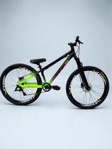 Viking Tuff X44 Preto Verde Single Freio Hidraulico Flame Ddk Grau