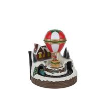 Vila balão com som e movimento e luz a pilha 23cm grillo