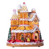 Vila natalina loja natal de doces ginger c/movimento Vila natalina loja natal de doces ginger c/movimento