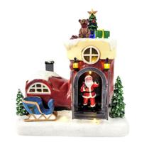 Vila Natalina Luz Música Movimento Bota Noel Mini Cenário Vila Natalina Luz Música Movimento Bota Noel Mini Cenário