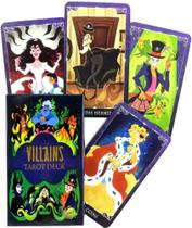 Villains Tarot Deck Tarô Vilões Da Disney Baralho de Cartas de Oráculo