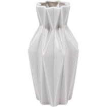 VILLANI VASO 23x13x13cm CERÂMICA CINZA