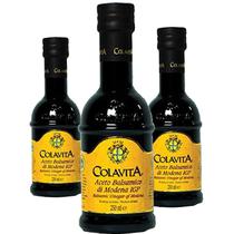 Vinagre Balsâmico 4 Anos Colavita 250Ml (3 Vidros)