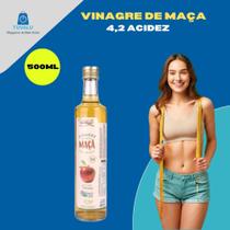 Vinagre De Maçã (100 Orgânico) (4,2 de Acidez) - Fazenda São Roque 500ML