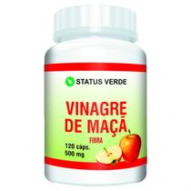 Vinagre De Maçã 500mg 120 Cápsulas Status Verde