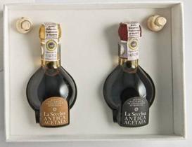 Vinagre de Modena Cuvée Duetto 12 e 25 anos 100 ml Acetaia La Secchia