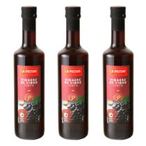 Vinagre Italiano LA PASTINA Vinho Tinto 500ml (3 unidades)