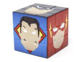 Vinci Cube Heróis DC - Cubo Mágico Personalizado 3x3x3 Profissional - Cuber Brasil