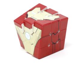 Vinci Cube Homem de Ferro - Cubo Mágico Personalizado 3x3x3 Profissional - Cuber Brasil