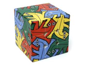 Vinci Cube Lizard - Cubo Mágico Personalizado 3x3x3 Profissional - Cuber Brasil