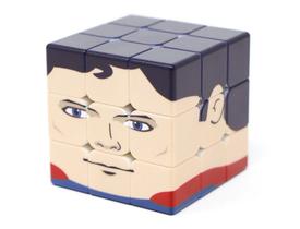 Vinci Cube Superman DC - Cubo Mágico Personalizado 3x3x3 Profissional - Cuber Brasil