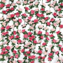 Vinhas de rosas artificiais Flower Garland para quarto BLEUM CADE